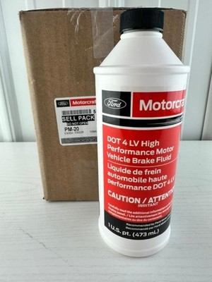 New Motorcraft DOT 4LV High Performance Brake Fluid 16oz PM-20 Fits Ford Lincoln