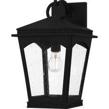 Quoizel HUK8410 Huck 17" Tall Outdoor Wall Sconce - Black