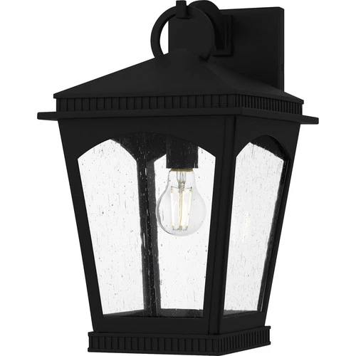 Quoizel HUK8410 Huck 17" Tall Outdoor Wall Sconce - Black - Picture 1 of 7