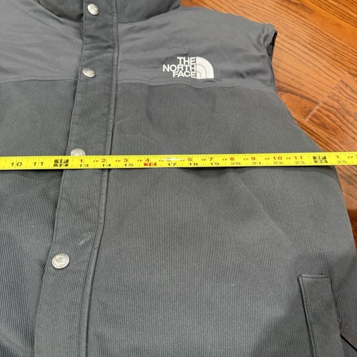 North Face Mens Black Puffer Vest 550 Goose Down Sz XXL, Sunfade - Picture 4 of 13