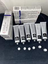 6 NEW Tubes Wella Color Charm Gel Hair Color 8A/ 740.5 Light Ash Blonde 2 Oz