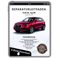 Audi Q5 8R 2008-2017 Instandsetzung 1,8L 2,0L Benzinmotor Reparaturanleitung PDF