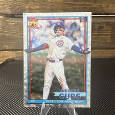 Topps Series 1 2026 Pete Crow-Armstrong 75th Anniversary #T91-64 Cubs MLB Card