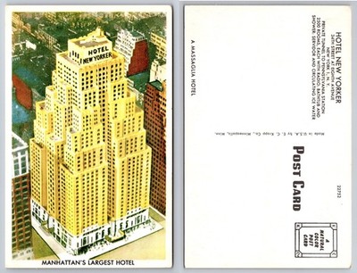 Hotel New Yorker Manhattan New York Postcard