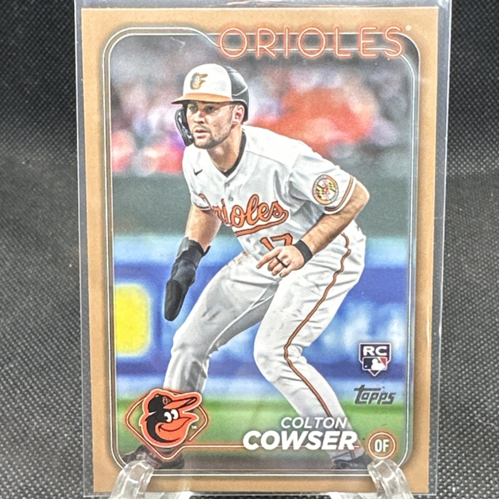 2024 Topps Series 1 Colton Cowser #257 Gold /2024 RC Baltimore Orioles