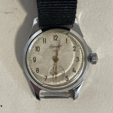 Vintage START Soviet USSR watch Guiloche dial RARE working 