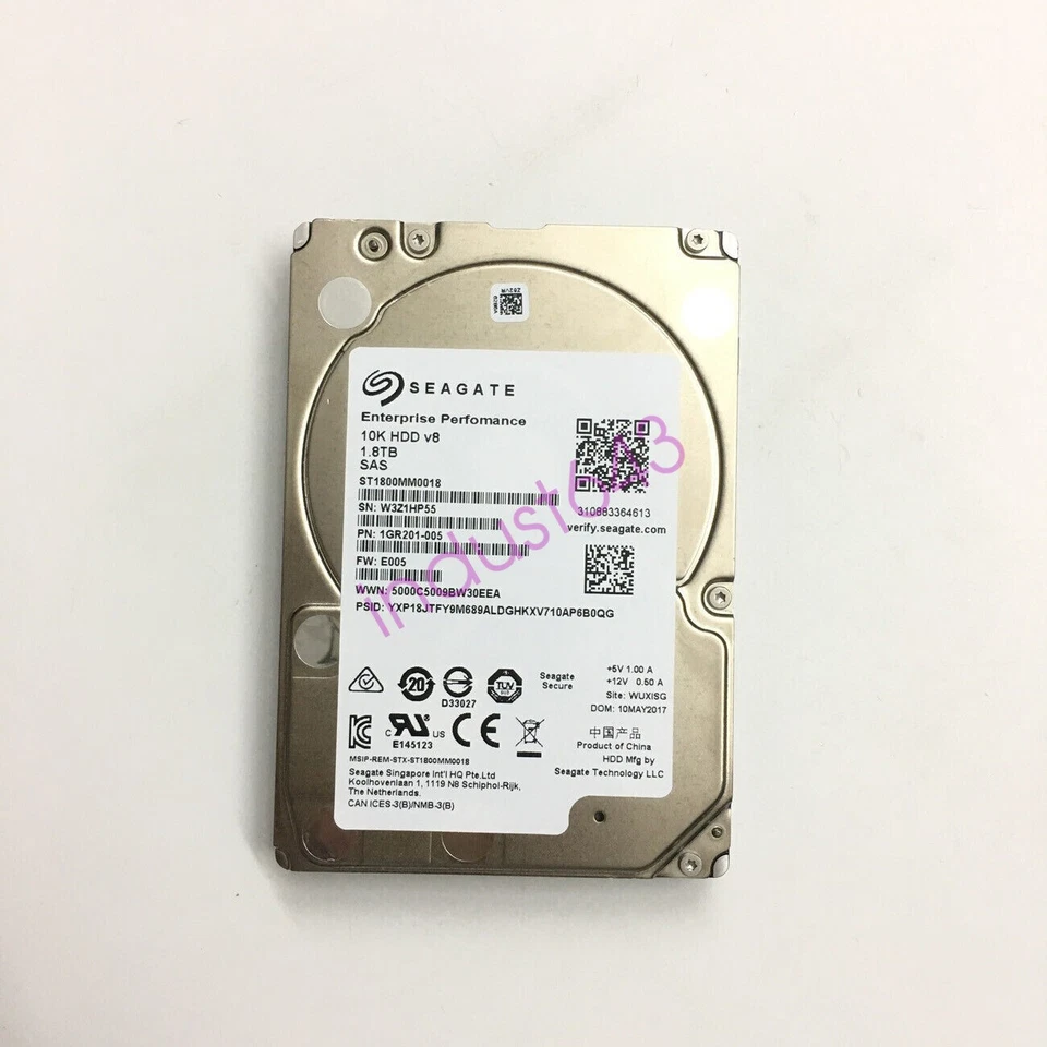NEW ST1800MM0018 SEAGATE Enterprise 10K V8 1.8TB 12Gb/S SAS 2.5'' HDD - Image 4 of 4