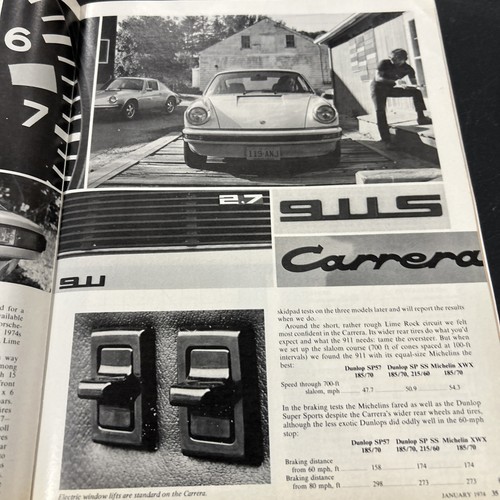 Road And Track Magazine January, 1974 - Picture 5 of 9