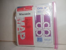 Vintage Midwest Highway Travel Road Maps Wisconsin, Michgan, Minnesota lot of 15