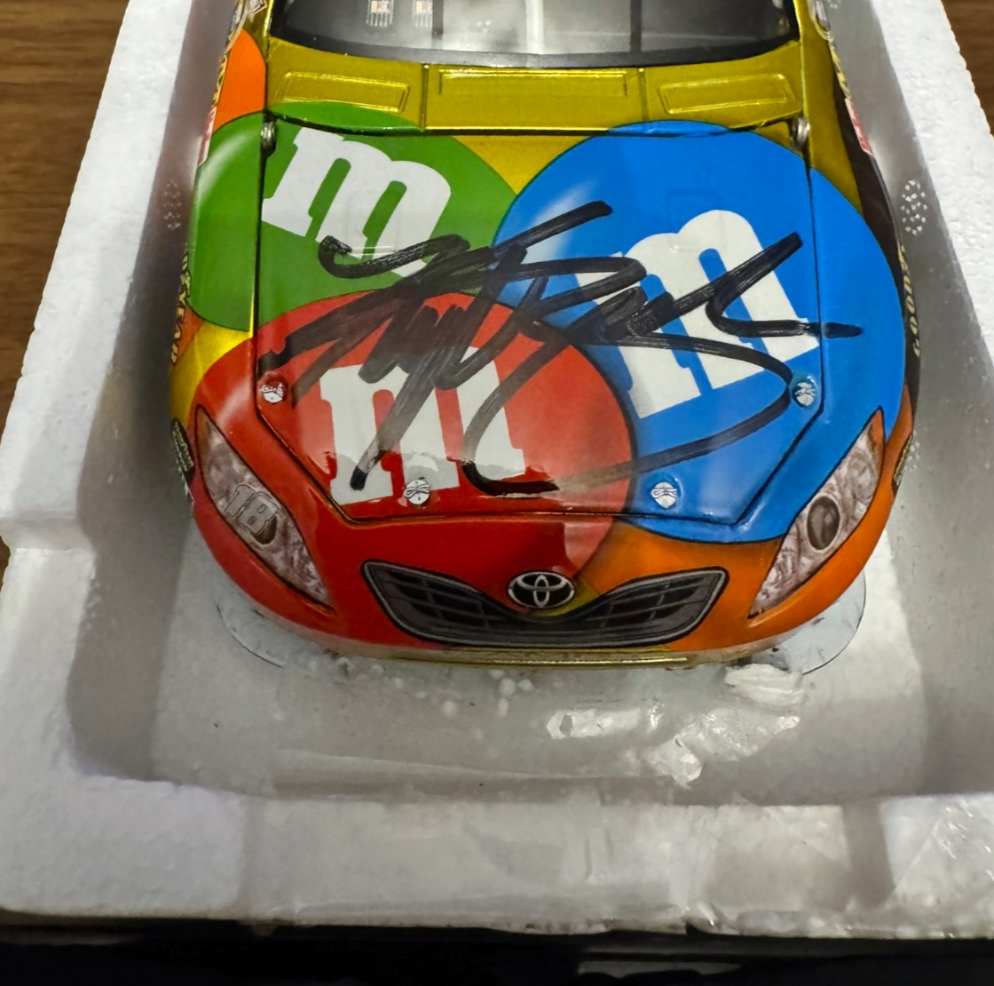Action 1 24 2008 Kyle Busch Toyota Camry Liquid Color #18 M&M's