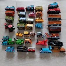 Thomas  Chuggington Miniature Train Vehicle 38 Piece Lot Age 15 