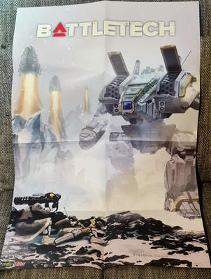 Battletech Poster - doppelseitig -ca. 95cm x 61cm - Archer