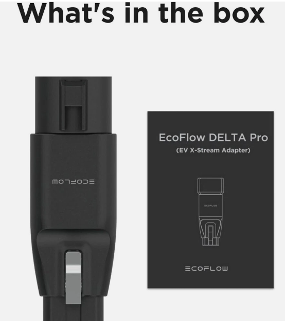 EcoFlow EV X-Stream Adapter for DELTA Pro | eBay