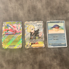Pokemon TCG Crown Zenith 3-Card Lot Lurantis GG05/GG70 Gladion Wailmer