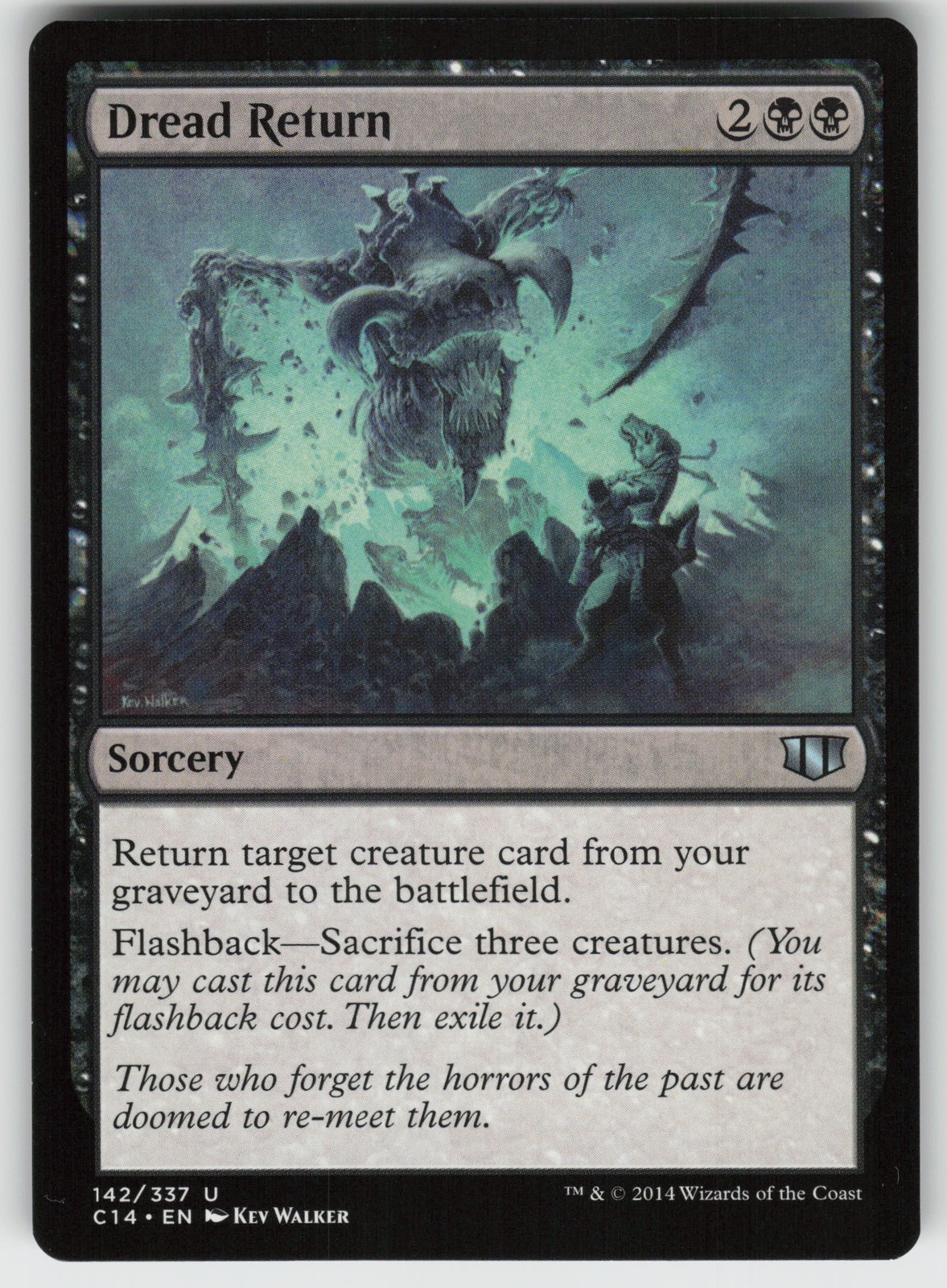 Dread Return Commander 2014 142 U LP MTG