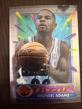 1994-95 Topps Finest - Michael Adams #243