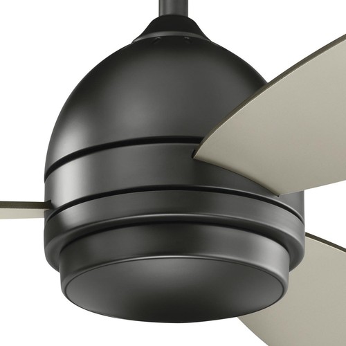 Kichler Lighting 330002SBK Vassar Indoor Ceiling Fan Satin Black - Picture 9 of 11