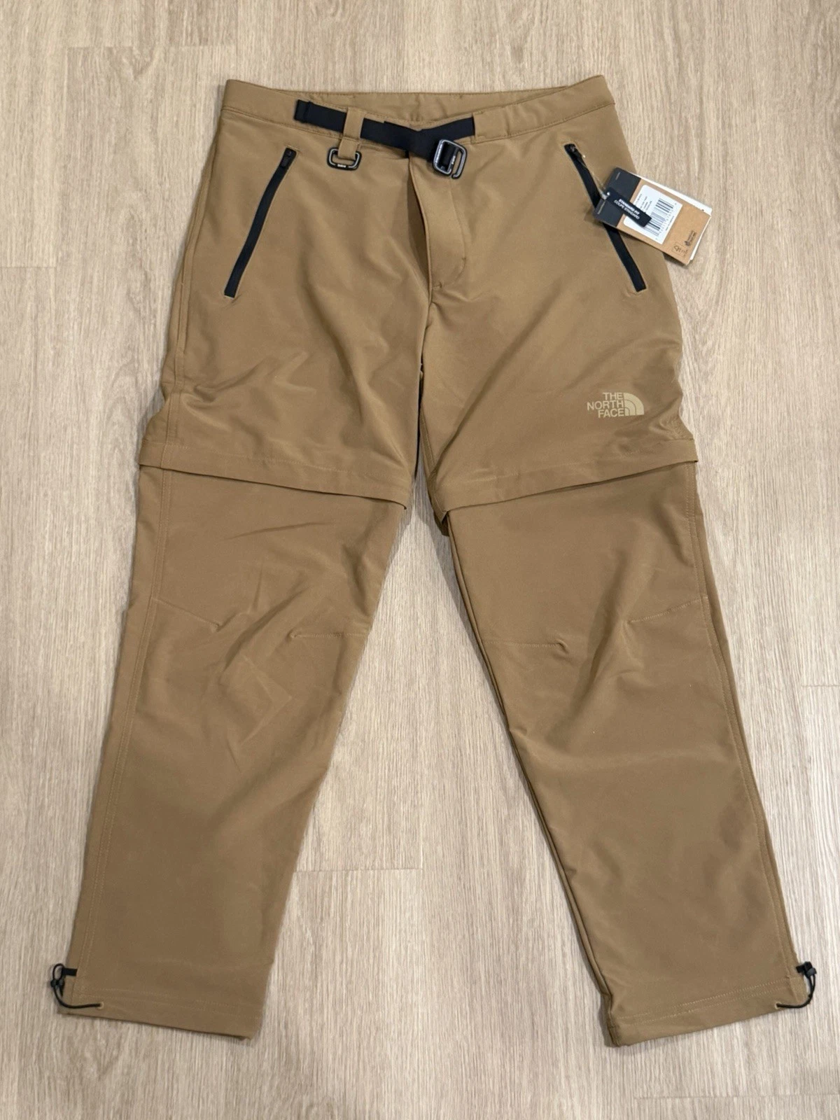 The North Face Convertible Pants Utility Brown Men's M Regular