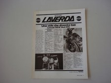 advertising Advertising 1974 MOTO LAVERDA 750 SF