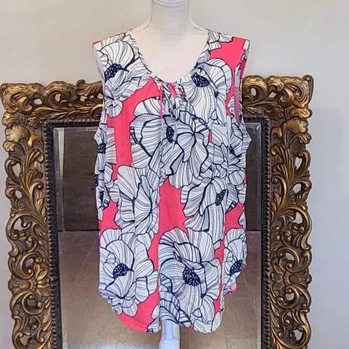 Weekend Suzanne Betro Sleeveless Tunic Size 2X