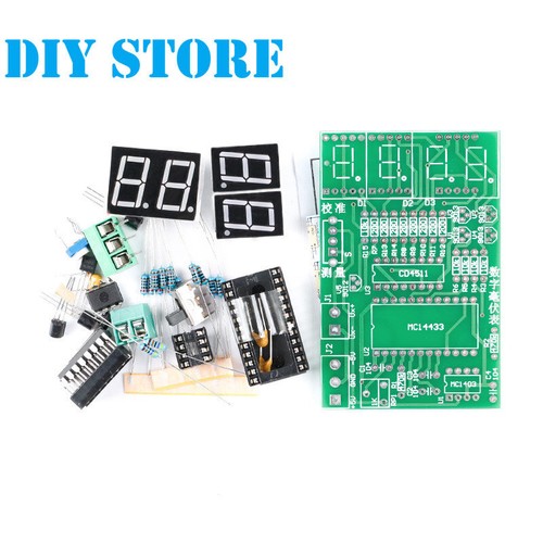 Digital PCB Board DIY Kit 5V AD Welding Soldering Electrical Skill Training Suit - Picture 3 of 7
