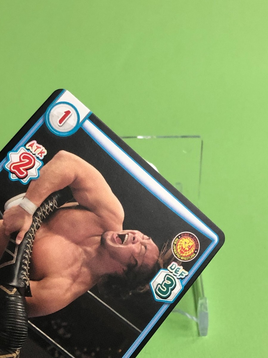 Hiroshi Tanahashi New Japan pro wrestling card NJPW/002B-003
