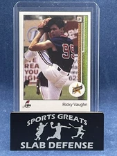 1989 Upper Deck Inspired Ricky “Wild Thing” Vaughn RC Rookie Custom Card