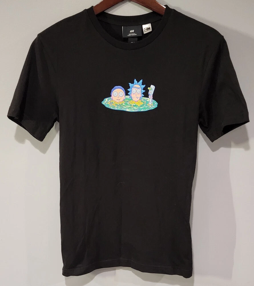 rick and morty t shirt h&m