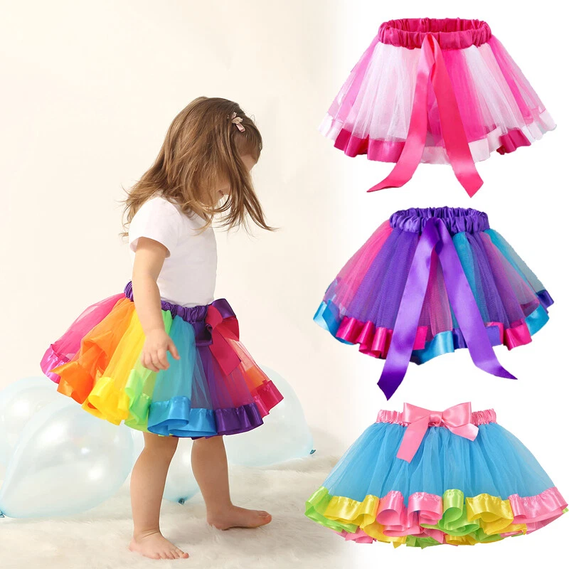 Colorful tutu skirt sale