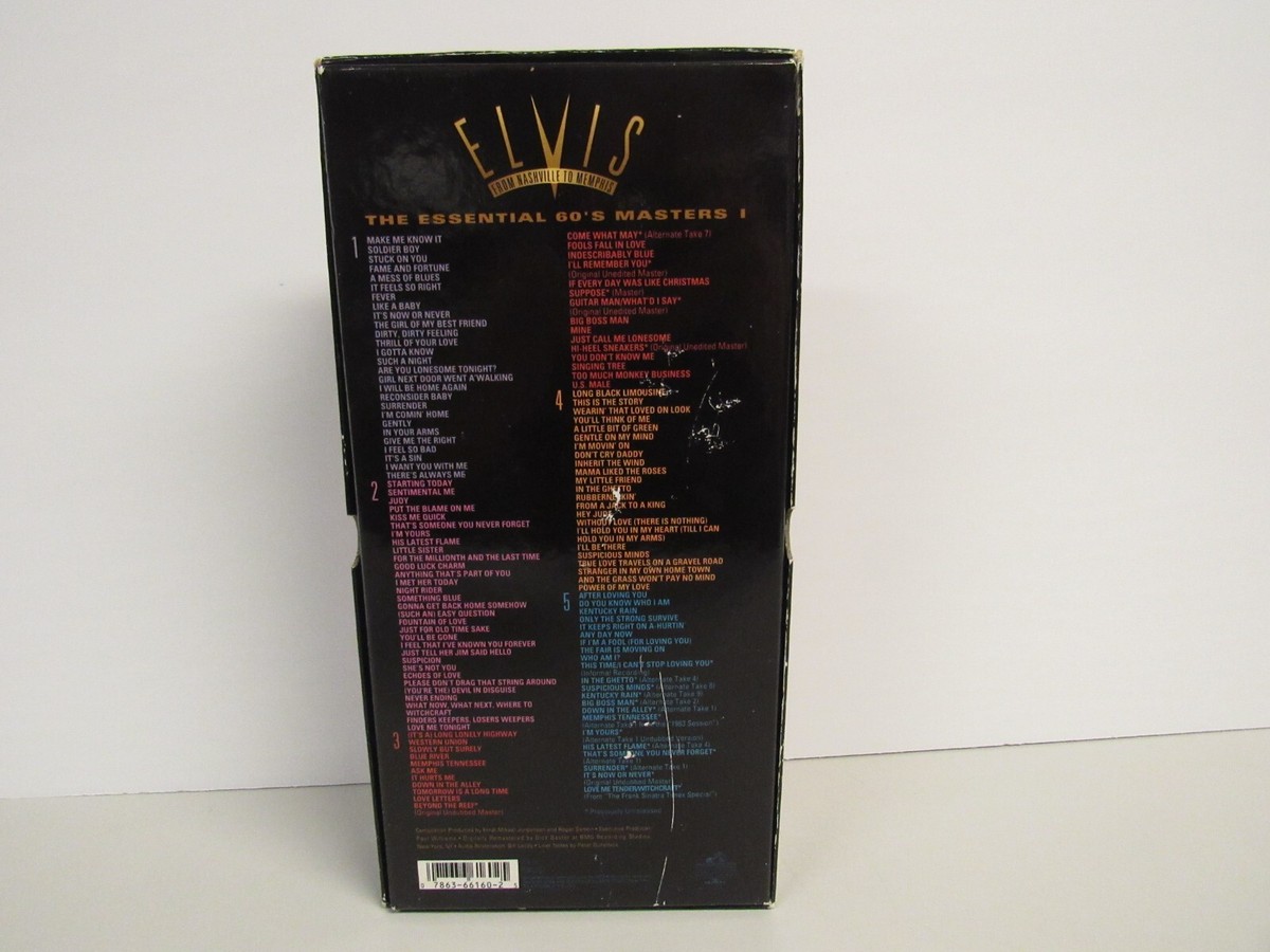 Elvis Presley From Nashville To Memphis The Essential 60's Masters