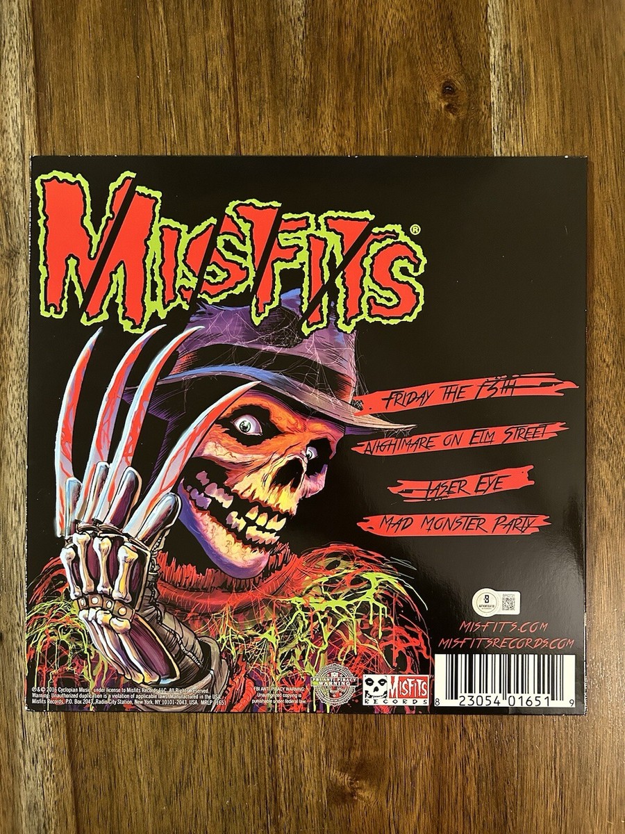 Jerry Only & Doyle 'Misfits' Signed Vinyl Album 'Friday The 13th