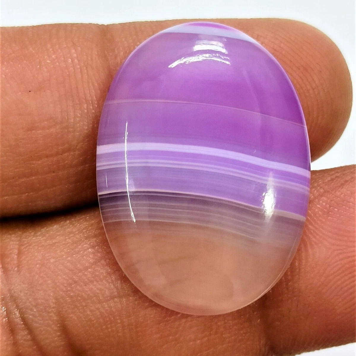 Purple best sale banded agate
