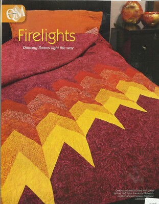B0098  FIRELIGHTS QUILT PATTERN/INSTRUCTIONS
