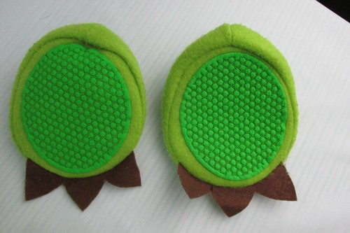 Infants Incharacter Halloween Turtle Costume Warm Fleece w/Hood & Booties Size S - Picture 6 of 12