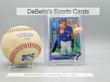 2021 Bowman Chrome MANUEL BELTRE #BCP-244 1st Bowman MOJO REFRACTOR Blue Jays
