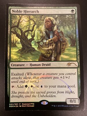貴族の教主/Noble Hierarch PROMO FOIL 2枚セット MTG プロモーションカード 【MTG/RPTQ】※Foil※《貴族の教主