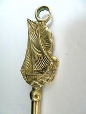 Solid Brass Sail Boat Shoe Horn