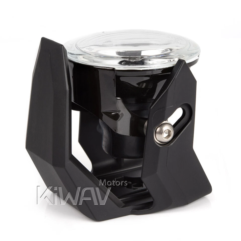 Magazi 3" Luz de Conducción Redonda Montaje Metal Negro ABS Escudo H3 12V 55W x 1 θ Foto 3 de 4