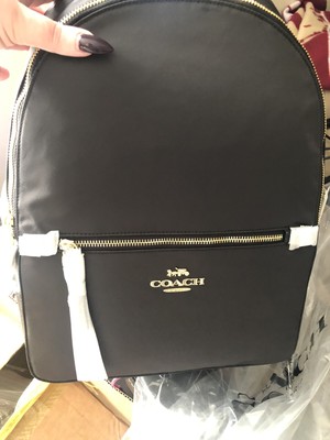 coach nylon backpack