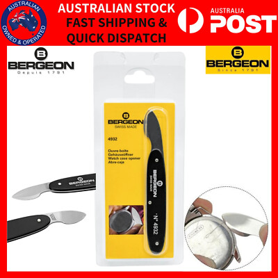 Bergeon 4932 Watch Case Back Opener Knife Remover Watches Swiss Made AUS STOCK