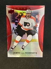 22-23 UD Trilogy Hockey Red SP Parallel 31 James van Riemsdyk /499