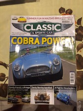 Classic Sports Car August 2015, Cobra 289, Derby Bentley, Fiat Jolly, Herald