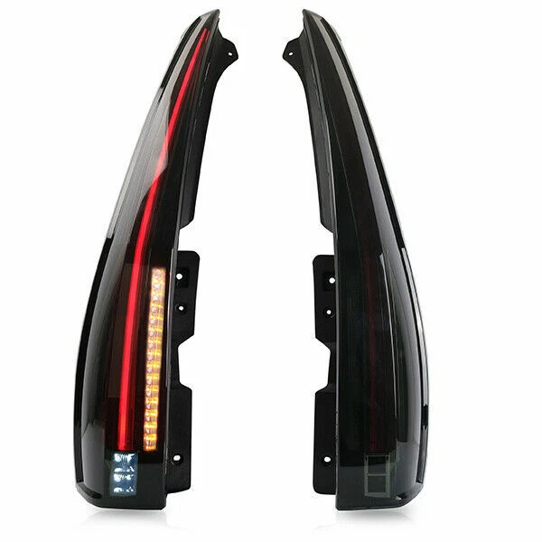 Luces traseras LED ahumadas para 07-14 Chevy Suburban 1500 Tahoe GMC Yukon Foto 2 de 4