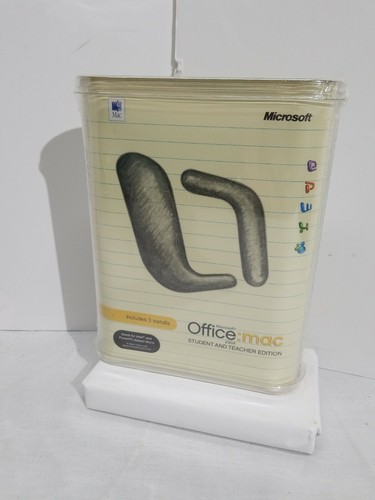 2004 NEW IN ORIGINAL BOX OFFICE:MAC STUDENT AND TEACHER EDITION -3 INSTALLS - Picture 8 of 9