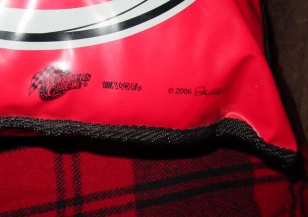 Cojín cojín asiento estadio vintage NASCAR AUTOGRAFIADO por Dale Earnhardt JR #8 Foto 3 de 4