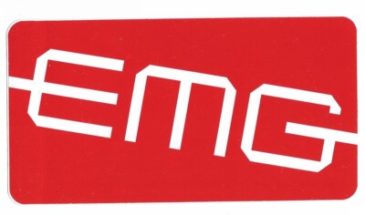 EMG Pickups Tonabnehmer Guitar Bass Gitarre Sticker Aufkleber