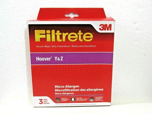 NUOVO 3M Filtrete 64170A Hoover 2 Cinture Sottovuoto Stile Galleria Del - Foto 4