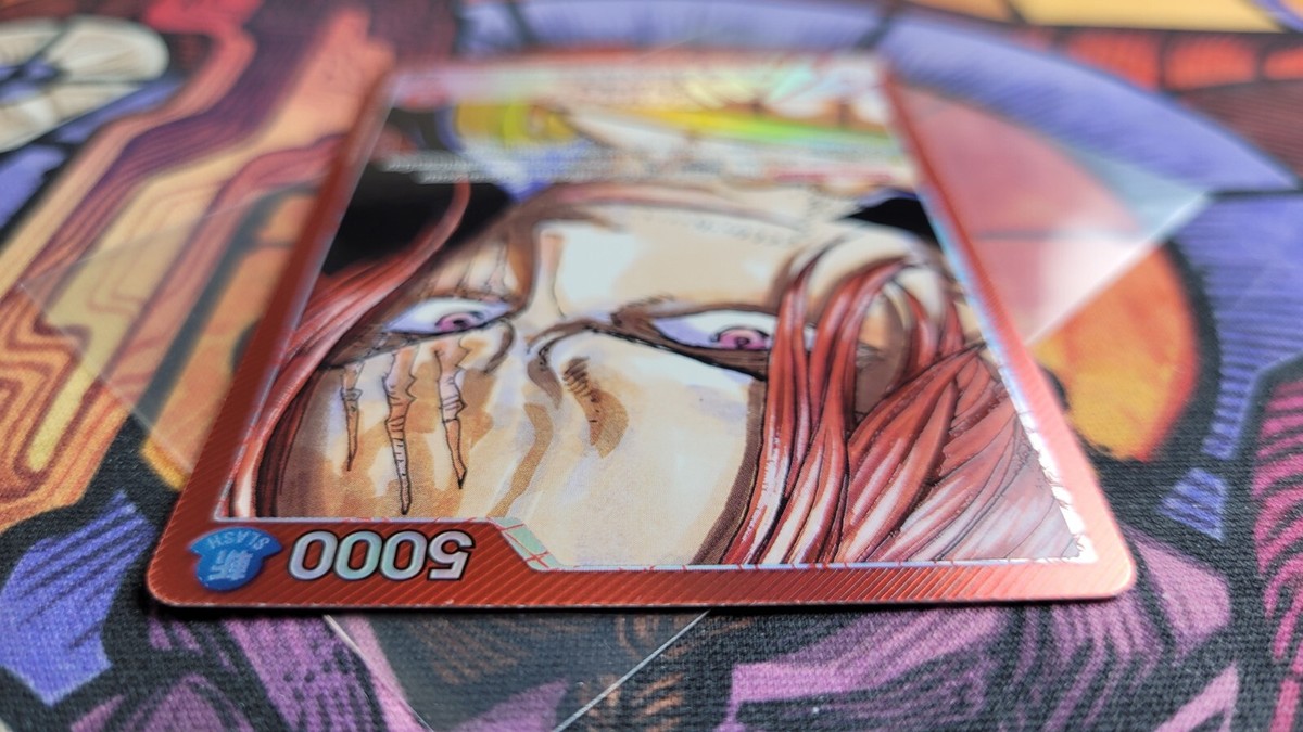 Shanks OP09-001 Leader Manga Parallel Alt Art One Piece Card