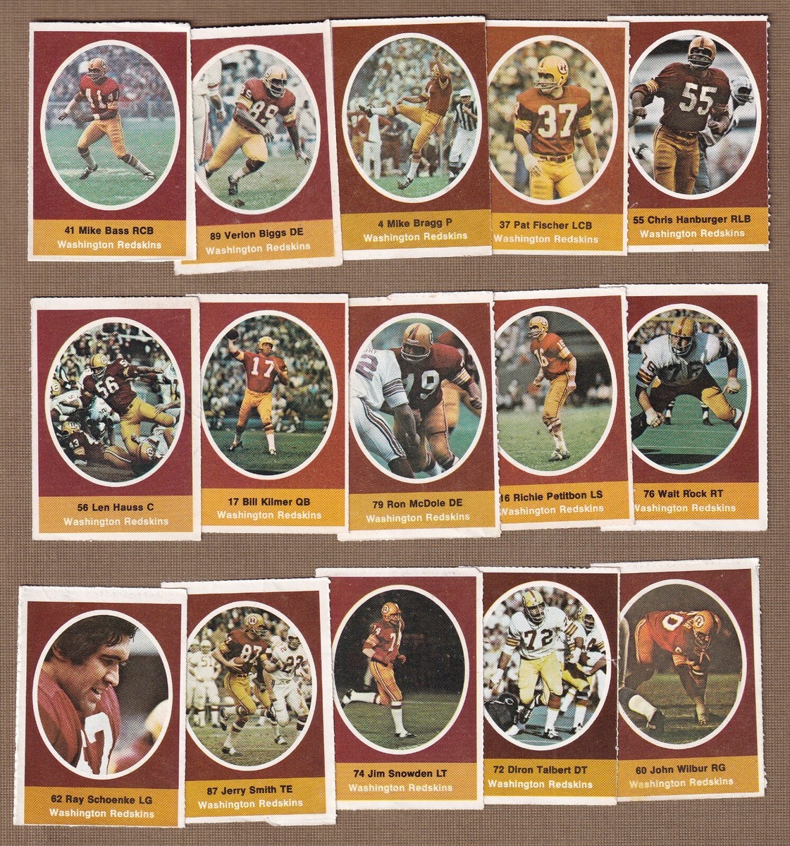 1972 Sunoco Football Stamps Team Sets | eBay