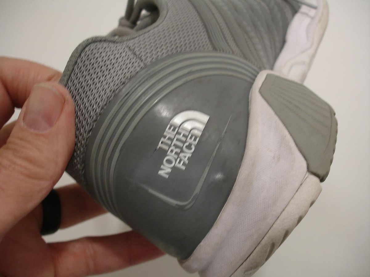The North Face Litewave Ampere II Gull Gray White Sneakers‎ Shoes Men\'s 10 The North Face Mens Litewave Ampere Ii Running Shoes  main image 3